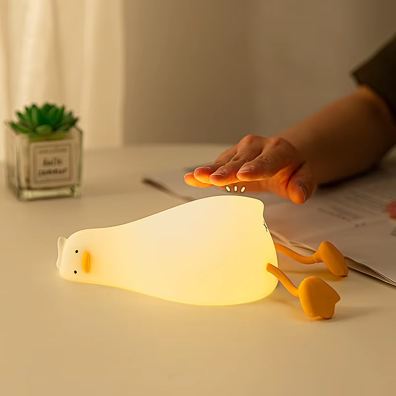 Floating Nightstand With Led Light - Lampka nocna LED w kształcie kaczki,