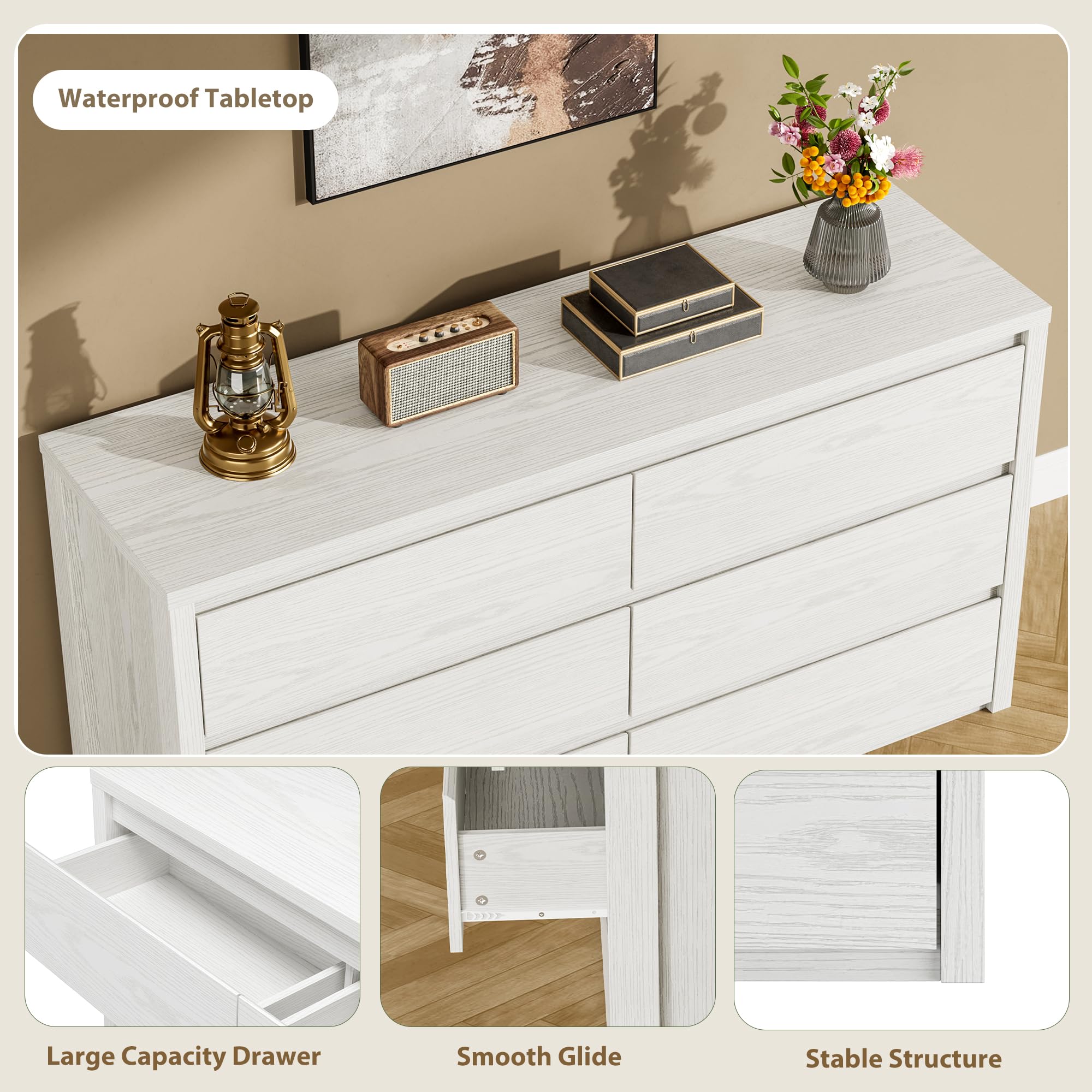 Nowoczesna komoda z sześcioma  – Bedroom Furniture recenzja i cena