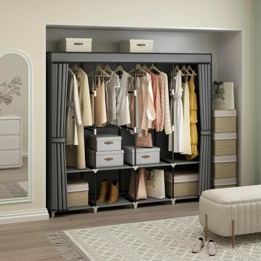 Przenośna szafa na ubrania o d – Wardrobe Closet Portable Fabric Cover recenzja i cena