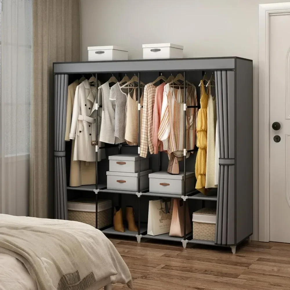Przenośna szafa na ubrania o d – Wardrobe Closet Portable Fabric Cover recenzja i cena