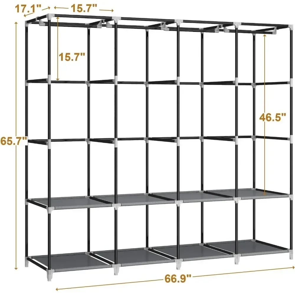 Przenośna szafa na ubrania o d – Wardrobe Closet Portable Fabric Cover recenzja i cena