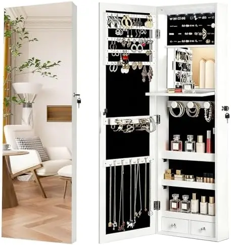 z pełnym lusterkiem, 6 automat – Full Length Mirror Jewelry Armoire recenzja i cena