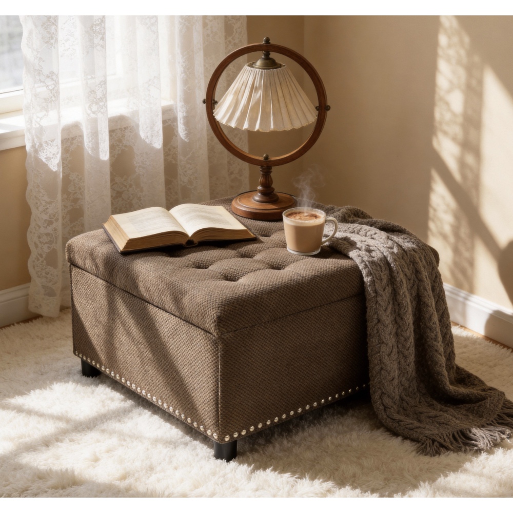 Orraves – ciemnobrązowy, kwadr – Bedroom Furniture recenzja i cena