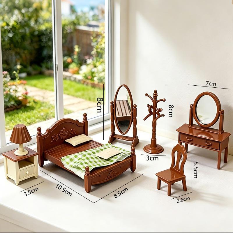 Nowe miniaturowe meble do domk – Bedroom Furniture recenzja i cena