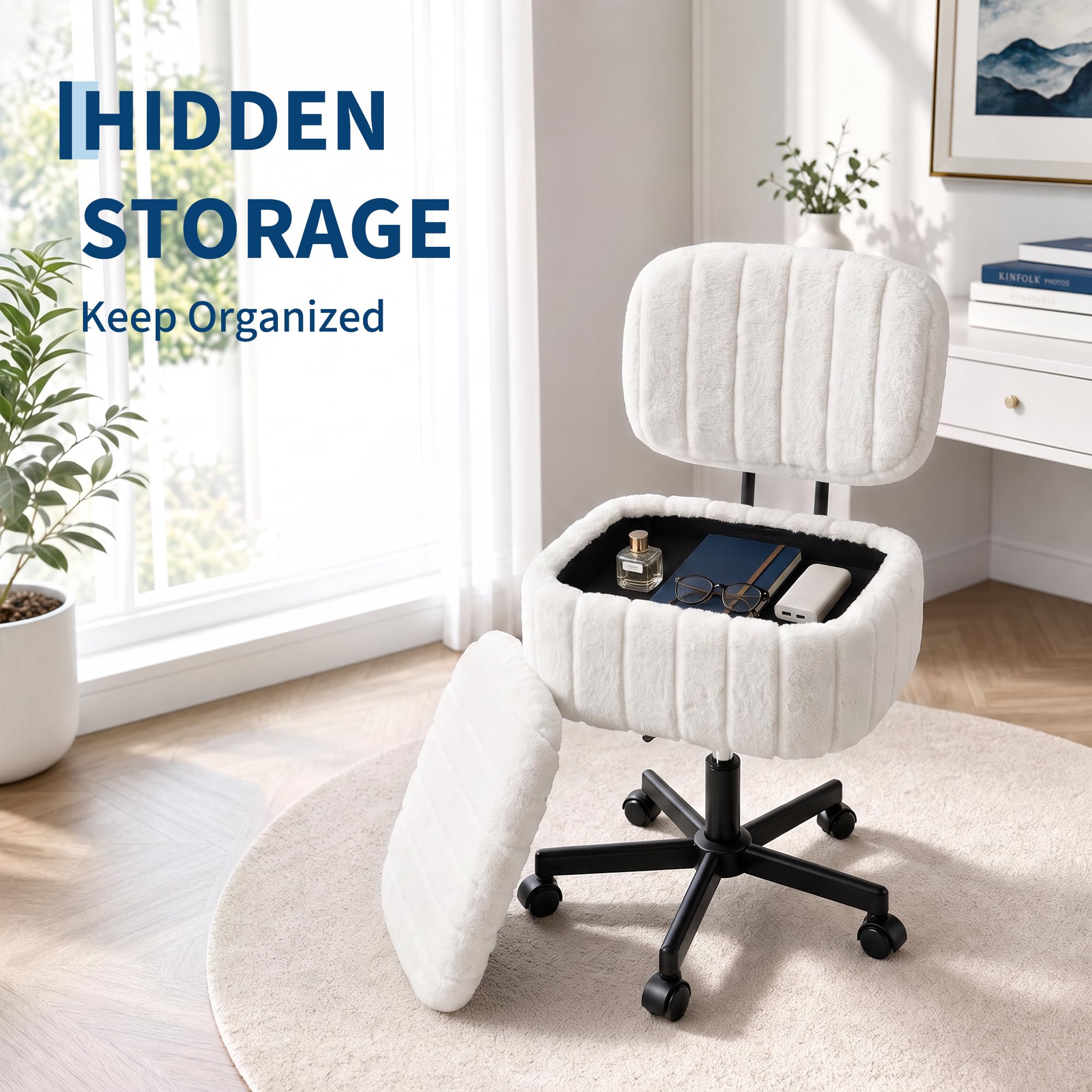 Krzesło do toaletki z miejscem – Bedroom Furniture recenzja i cena
