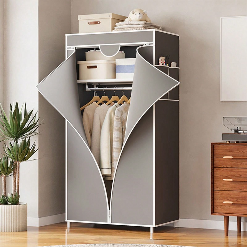 Przenośna szafa z materiału w  – Wardrobe Closet Portable Fabric Cover recenzja i cena