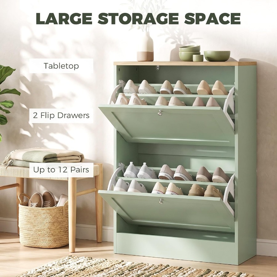 Szafka do przechowywania butów – Shoe Rack Cabinet Narrow Entryway recenzja i cena
