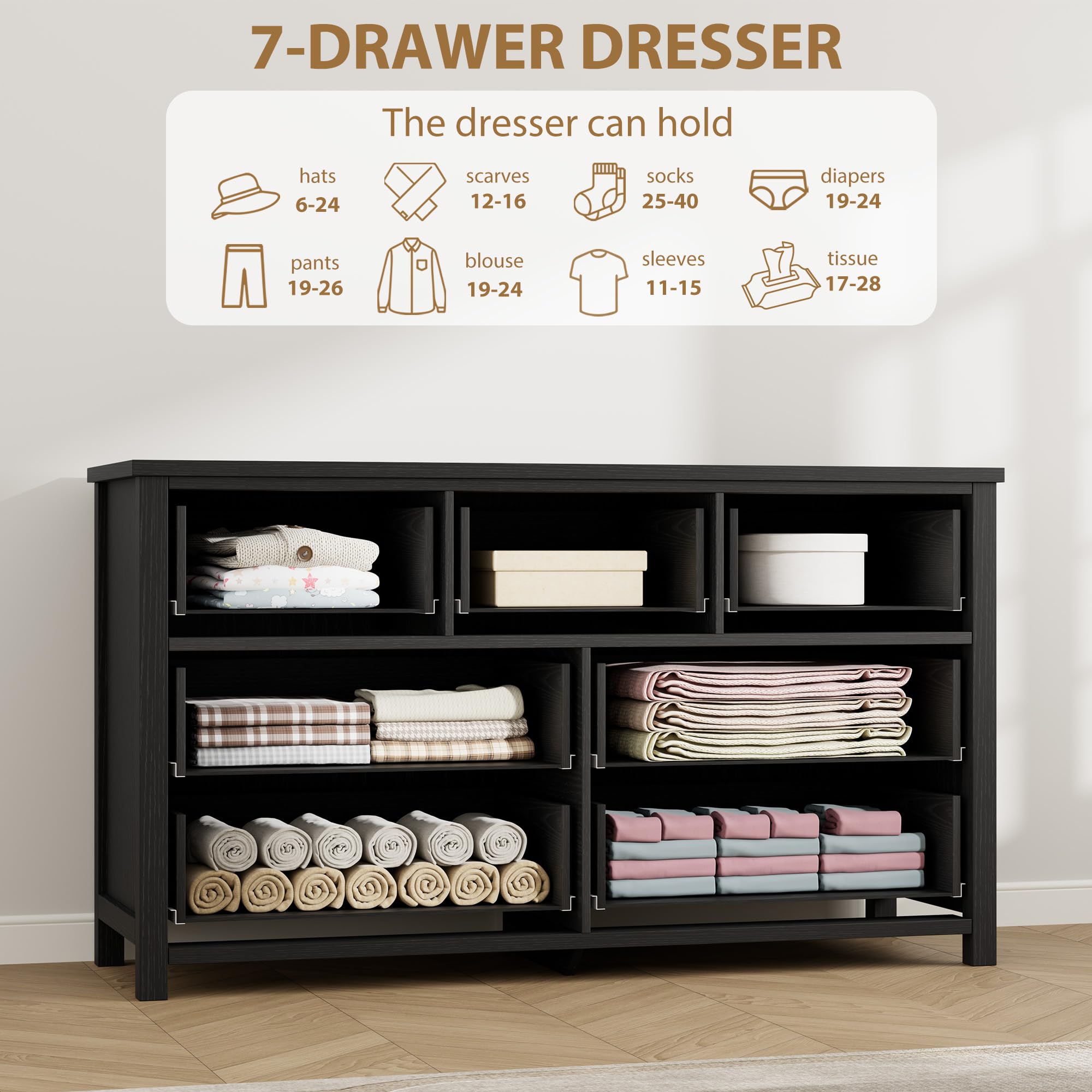 Komoda z szufladami Garvee7 do – Bedroom Furniture recenzja i cena