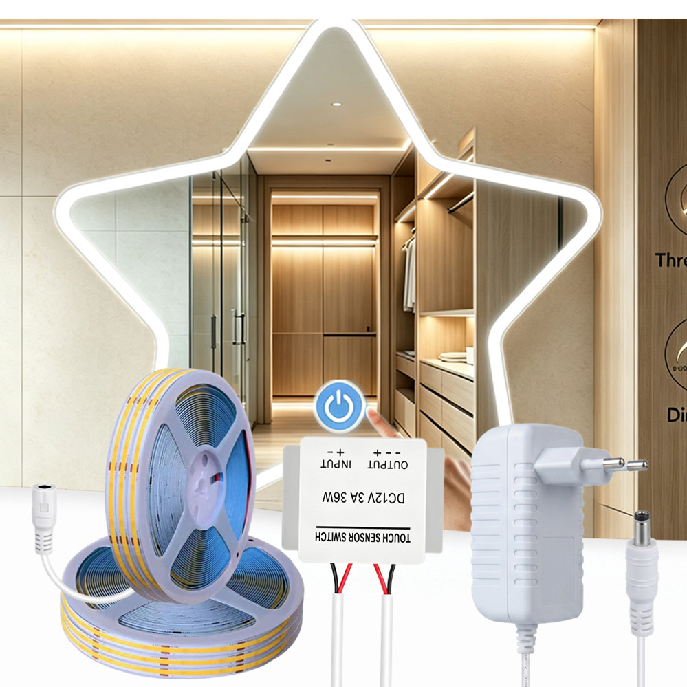 Lustro do makijażu do łazienki – Dressing Table Vanity With Lighted Mirror recenzja i cena