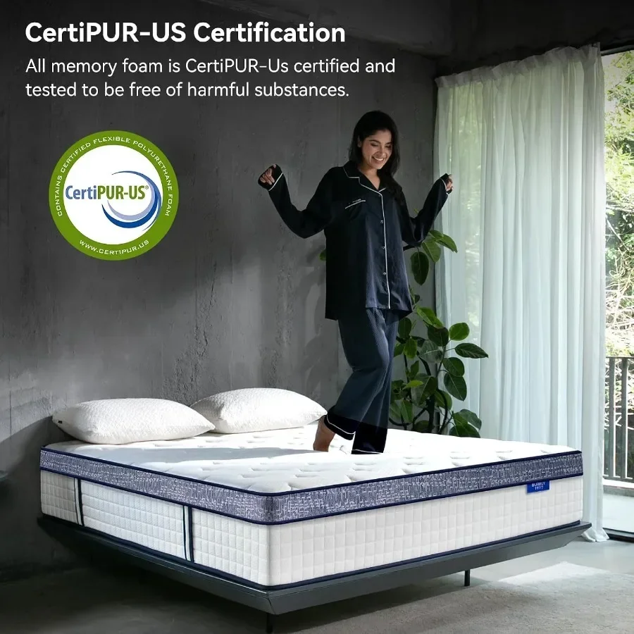Materac Queen, 12-calowe mater – Memory Foam Mattress In A Box Queen recenzja i cena