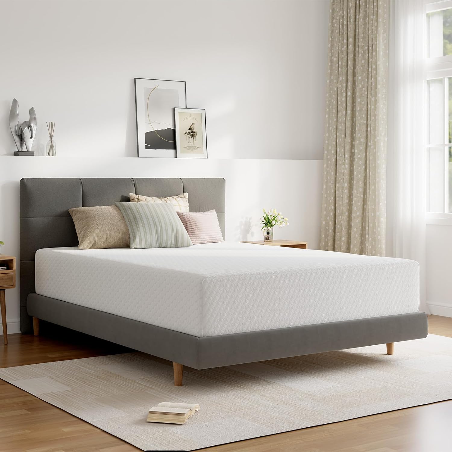 Materac z pianki memory o wymi – Memory Foam Mattress In A Box Queen recenzja i cena