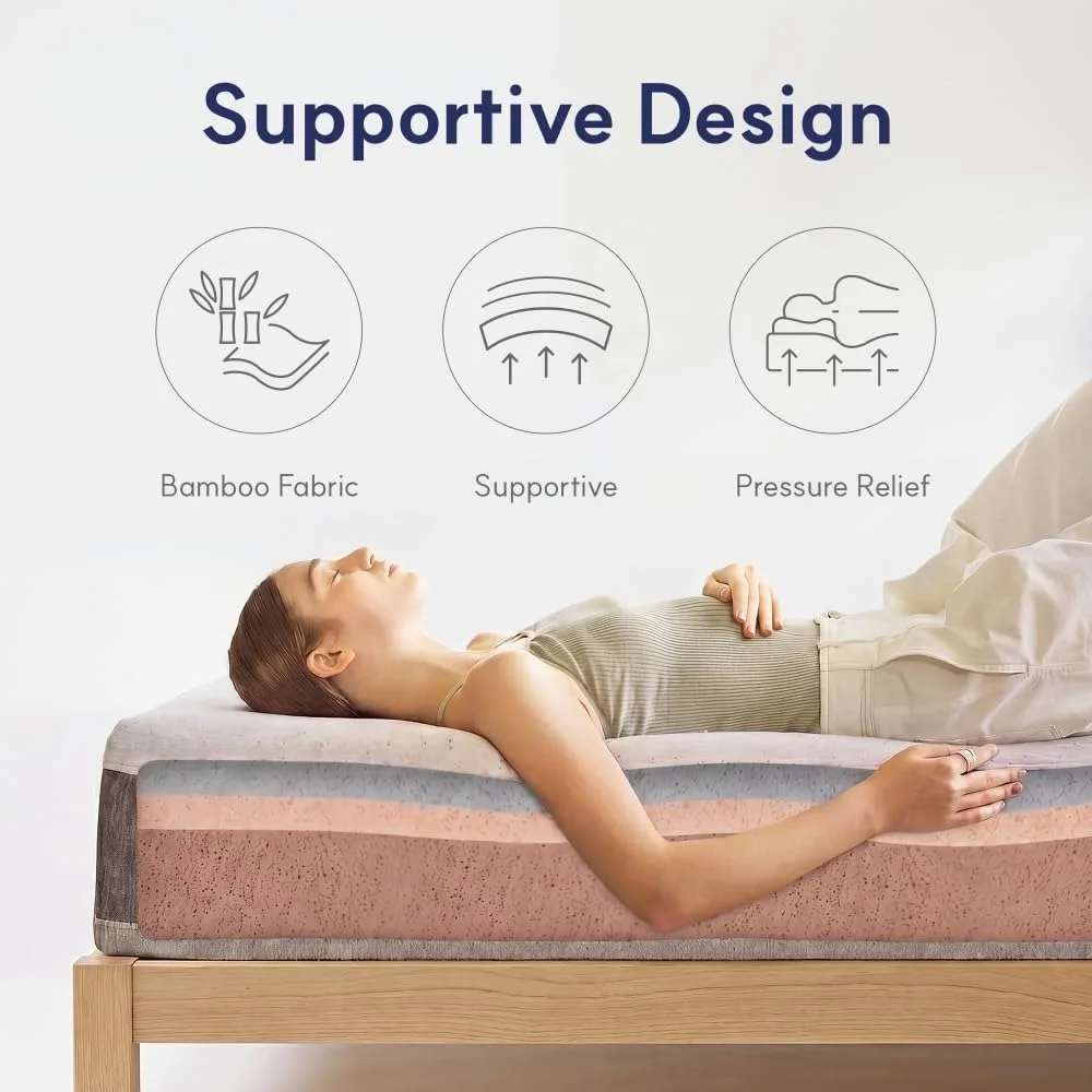 Materac z pianki memory o wymi – Memory Foam Mattress In A Box Queen recenzja i cena