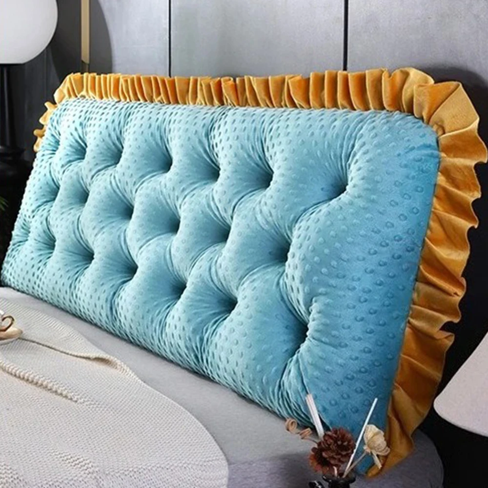 Poduszka z falbanką na zagłówe – Headboard Cushion Backrest Tatami recenzja i cena