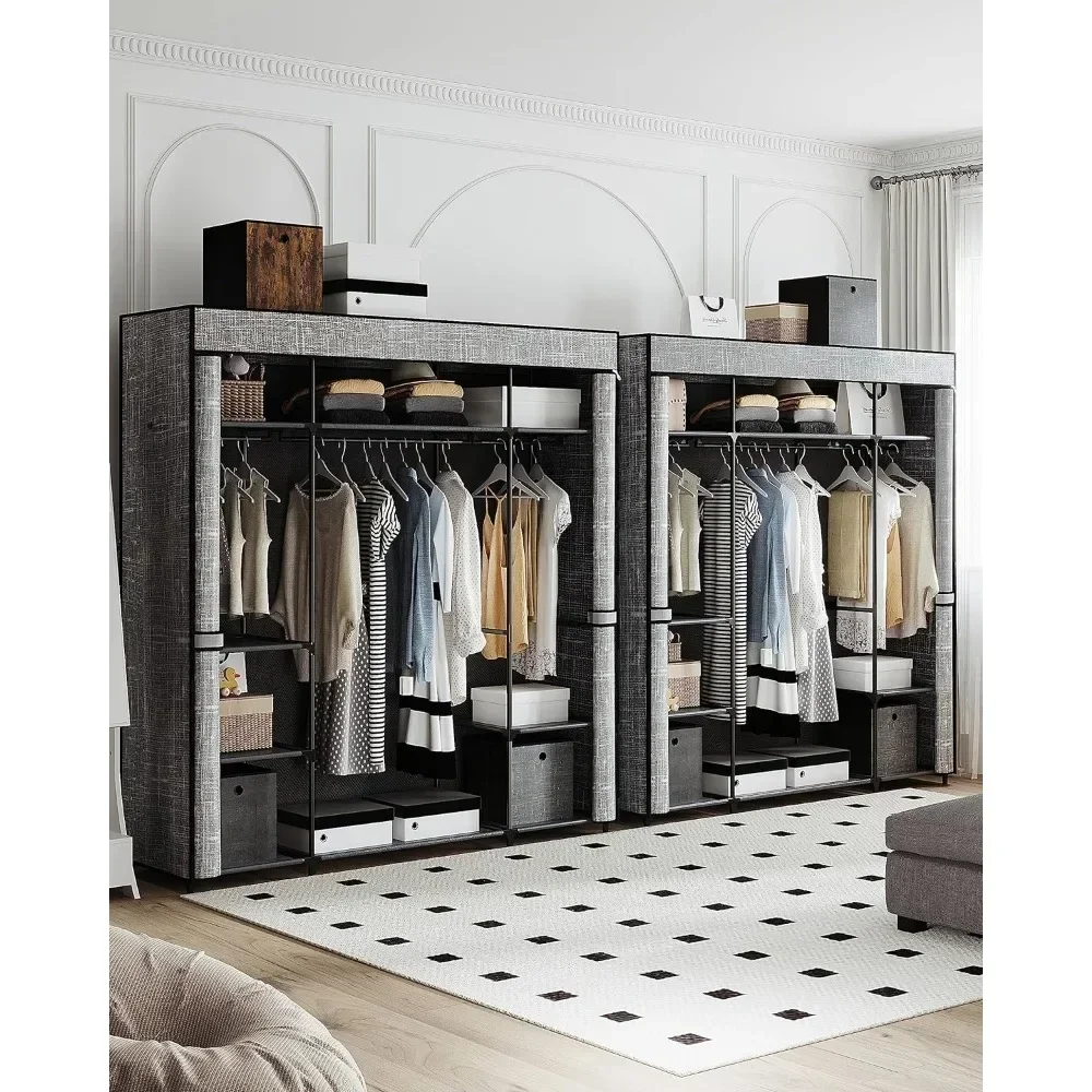 Szafa &Closet, przenośna szafa – Wardrobe Closet Portable Fabric Cover recenzja i cena