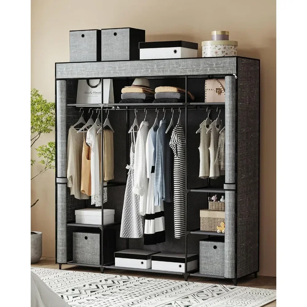 Szafa &Closet, przenośna szafa – Wardrobe Closet Portable Fabric Cover recenzja i cena