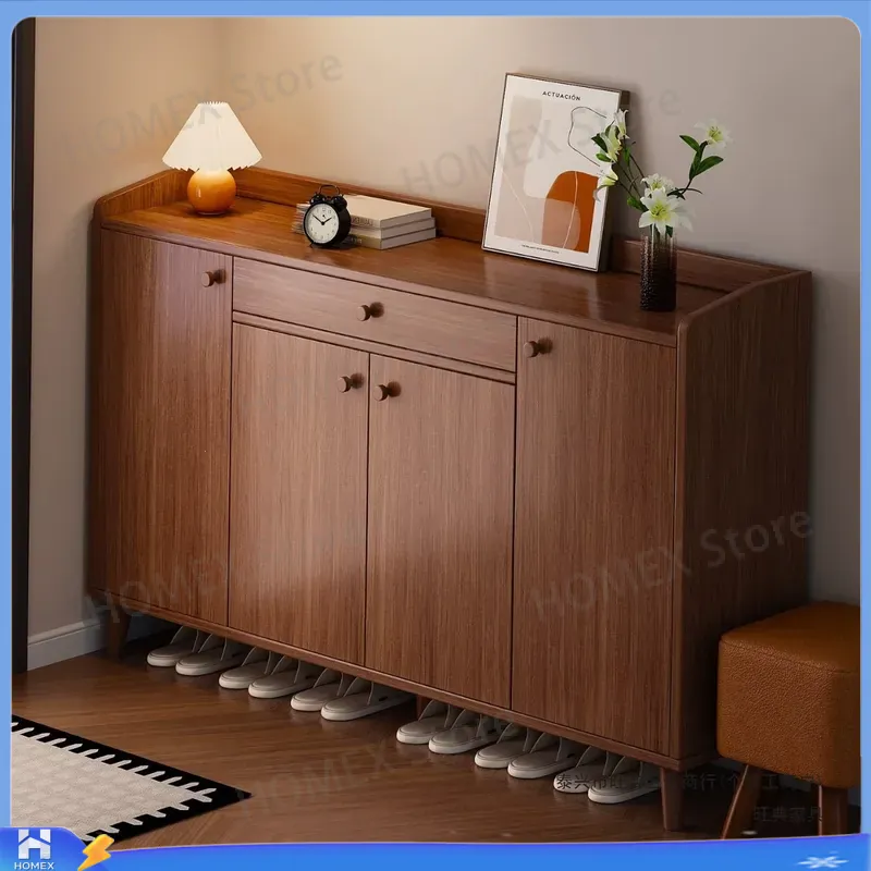 Antyczna szafka na buty, ławka – Shoe Rack Cabinet Narrow Entryway recenzja i cena